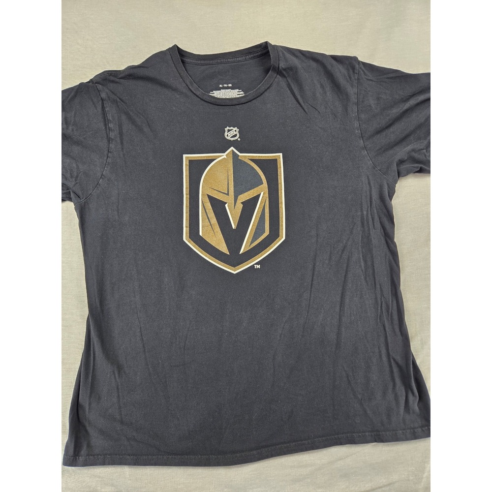 Fanatics NHL Vegas Golden Knights Fleury 29 Black Graphic‎ T-Shirt Mens XL